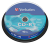 PŁYTA CD-R 700MB 52X VERBATIM DATALIFE 43437 CAKE 10 SZT.