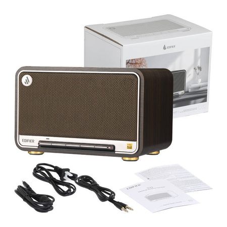 GŁOŚNIK BLUETOOTH EDIFIER D32 (CZARNY ORZECH)