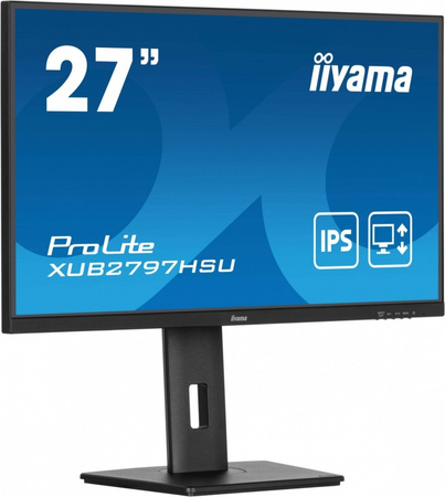 IIYAMA MONITOR 27 CALI XUB2797HSU-B2 IPS,FHD,HAS,300CD,(5Y)