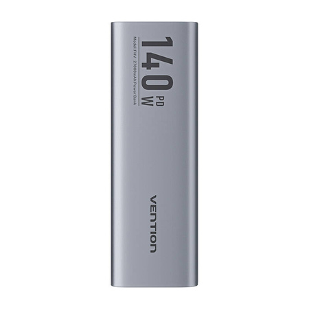 Powerbank Vention wyświetlacz LED 27000mAh 140W FHVH0 (szary)