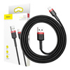 Kabel BASEUS Cafule USB-A-Lightning 1m (czarno-czerwony)