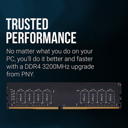 PNY PAMIĘĆ 16GB DDR4 DIMM 3200 MD16GSD43200-TB