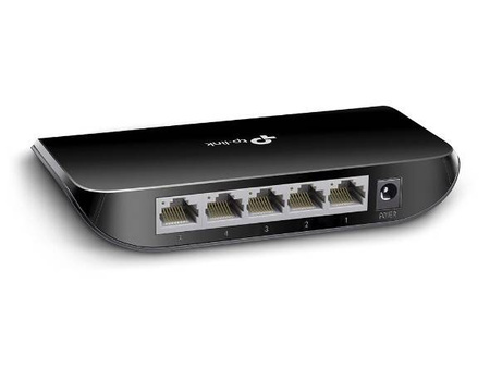 TP-LINK PRZEŁĄCZNIK TYPU DESKTOP, 5 PORTÓW GB TL-SG1005D