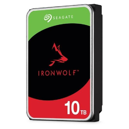 SEAGATE DYSK IRONWOLF 10TB 3,5 256MB ST10000VN000