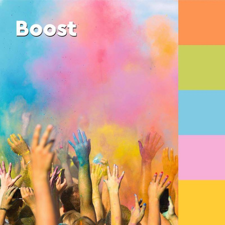 KARTECZKI SAMOPRZYLEPNE BOOST, 76X76MM 3M POST-IT® SUPER STICKY 5X90 KART