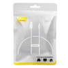 KABEL USB DO USB-C BASEUS SUPERIOR 100W 0.25M (BIAŁY)
