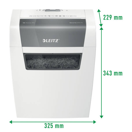 NISZCZARKA P-4 A4 LEITZ IQ HOME 80340000 6 KARTEK 4X28MM 15 LITRÓW