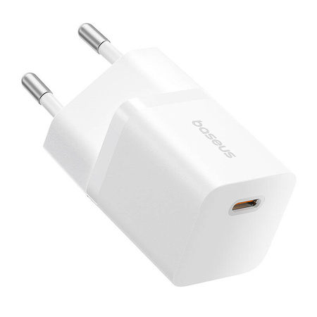 ŁADOWARKA BASEUS GAN5 MINI 1C, 25W (BIAŁY)
