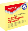 KARTECZKI SAMOPRZYLEPNE 50X50MM OFFICE PRODUCTS PASTELOWE JASNOŻÓŁTE 250KART