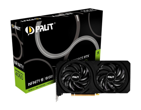PALIT KARTA GRAFICZNA GEFORCE RTX 4060 INFINITY 2 8GB GDDR6 128BIT