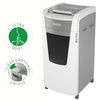 NISZCZARKA P-5 A4 LEITZ IQ OFFICE PRO 600 80180000 10 KARTEK 2X15MM 110 LITRÓW