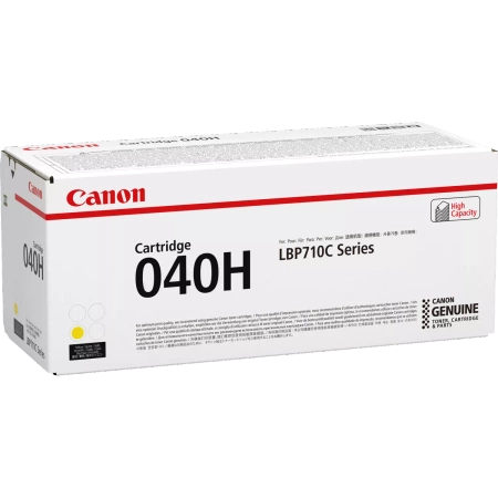 TONER ORYGINALNY CANON CRG040H 0455C001 YELLOW 10000 STRON