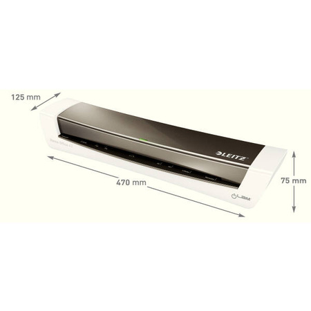 LAMINATOR A3 LEITZ ILAM HOME OFFICE 74400089 SZARY CIEMNY