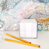 KOSTKA BIUROWA W POJEMNIKU 85X85X80 D.RECT BIAŁA