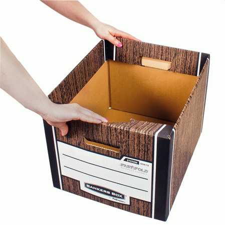 PUDŁO ARCHIWIZACYJNE FELLOWES BANKERS BOX WOODGRAIN 0061002