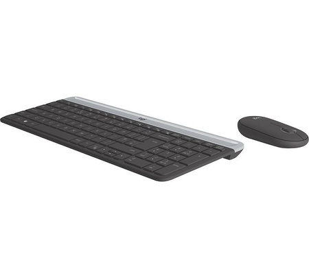 ZESTAW KLAWIATURA I MYSZ BEZPRZEWODOWA MEMBRANOWA LOGITECH MK470 920-009204
