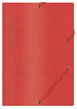 TECZKA Z GUMKĄ A4 OFFICE PRODUCTS CZERWONA PRESZPAN 390GSM