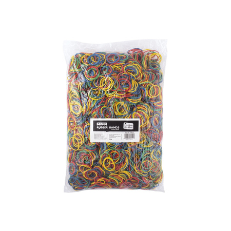 GUMKI RECEPTURKI 40X1,5X1,5 ŚR.25 1KG MIX KOLORÓW