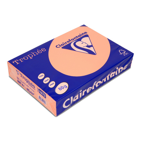 PAPIER KSERO KOLOR A4 TROPHEE BRZOSKWINIOWY 80G 500 ARK