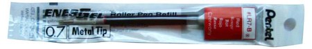 WKŁAD DO DŁUGOPISU PENTEL BL107, BL117, BL407, BL417, BL57, BL77 LR7-B CZERWONY