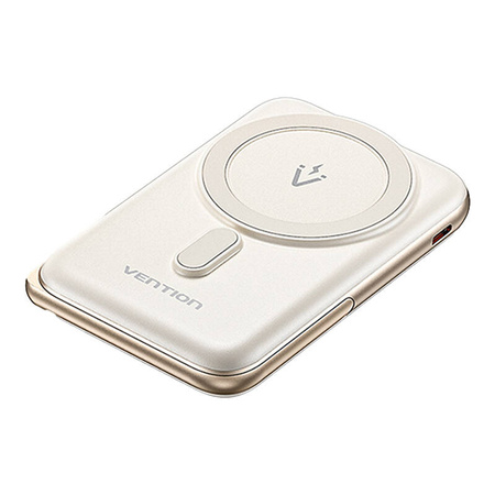 MAGNETYCZNY POWERBANK VENTION FHNW0 20W, 10000 MAH (BIAŁY)