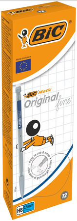 OŁÓWEK AUTOMATYCZNY Z GUMKĄ BIC MATIC ORIGINAL FINE 0.5 820958 0.5