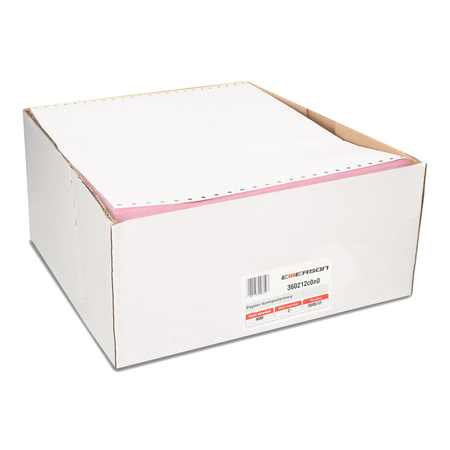 PAPIER SAMOKOPIUJĄCY 360 12'' EMERSON KOLOROWA KOPIA 1+1 900 SKŁADEK