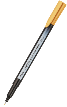 CIENKOPIS PENTEL POINTLINER S40-Y CIEMNOŻÓŁTY 0.4 MM