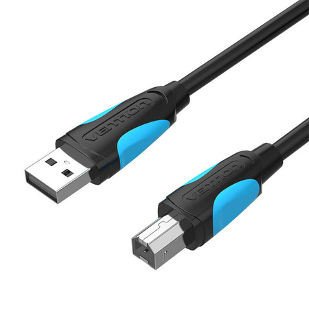 KABEL DO DRUKARKI USB 2.0 A DO USB-B VENTION VAS-A16-B150 1,5M CZARNY