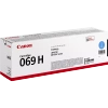 CANON ORYGINALNY TONER 069CH, CYAN, 5500S, 5097C002, HIGH CAPACITY, CANON MF752CDW, 754CDW, LBP673CDW, O