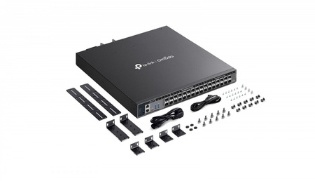 TP-LINK Przełącznik zarządzalny SX6632YF agregujący L3   Omada, stackowalny, 26 slotów SFP+ 10G, 6 slotów SFP28 25G
