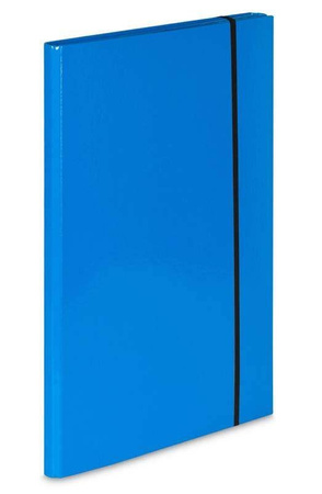 Teczka z gumką VAUPE CARIBIC 342/19 jasno niebieska PP 2mm 20mm