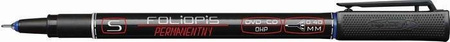 Foliopis z tuszem permanentnym RYSTOR S 436-002 niebieski 0.4mm