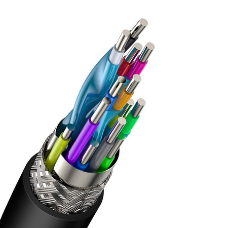 Kabel BASEUS Cafule HDMI 2.0 5m (czarno-szary)