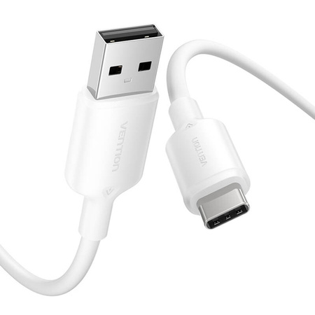 KABEL USB 2.0 A DO USB-C 3A VENTION CTQWH 2M (BIAŁY)