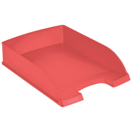 SZUFLADA A4 LEITZ RECYCLE 52275020 JASNOCZERWONY WYS. 70MM