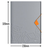 TECZKA A4 LEITZ URBAN CHIC 46490088 SZARY CIEMNY