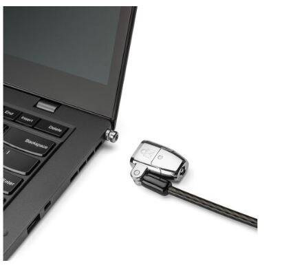 KENSINGTON BLOKADA DO LAPTOPA CLICKSAFE 2.0 3-IN-1 KEYED T-BAR, NANO, WEDGE