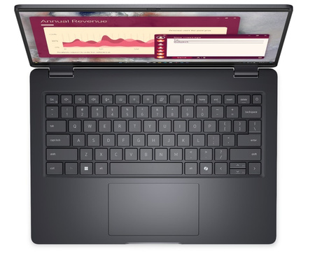 DELL LAPTOP DELL PRO 14 PC14250 W11P C7 150U/16GB/512GB CL25/FGRPR/FHD IR CAM&MIC/WLAN+BT|14.0 FHD+|BCKLKB/3C/65W/3YPS MAGNETITE COLOR, TEXTURED FINIS