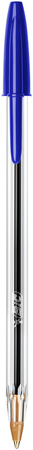 Długopis BIC CRISTAL 8478981 niebieski 1.0mm przezroczysta obudowa
