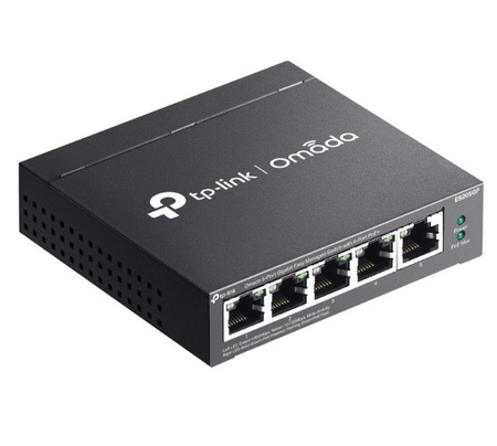 TP-LINK PRZEŁĄCZNIK ES205GP OMADA 5-PORT GIGABIT EASY 4-PORT POE+
