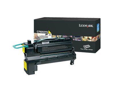 TONER ORYGINALNY LEXMARK C792X2YG YELLOW 20000 STRON