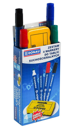MARKERY SUCHOŚCIERALNE DONAU D-SIGNER B MIX*4 2-4MM 4SZT