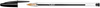 Długopis BIC CRISTAL 847897 czarny 1.0mm przezroczysta obudowa