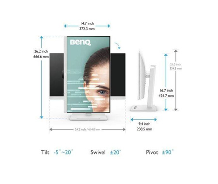 BENQ MONITOR 27 CALI GW2790QT 2K 5MS/IPS/HDMI/100HZ
