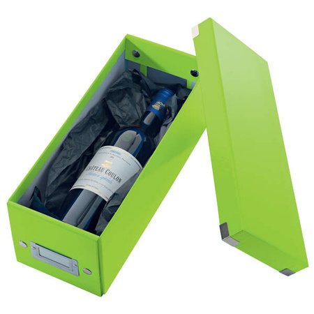 PUDEŁKO DO PRZECHOWYWANIA 143X352X136MM LEITZ CLICK & STORE WOW 60410054 ZIELONY