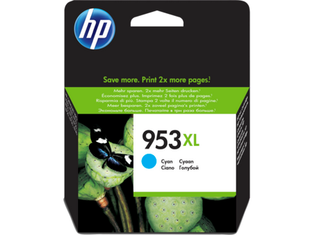 TUSZ ORYGINALNY HP953XL F6U16AE CYAN 1600 STRON