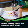 PISAKI DWUSTRONNE BIC INTENSITY DUAL TIP PASTEL 989695 MIX*12
