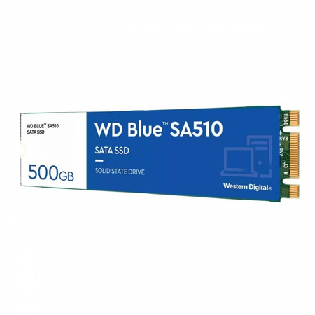 WESTERN DIGITAL DYSK SSD BLUE SSD 500GB SA510 M.2 2280 WDS500G3B0B