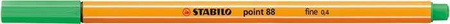 Cienkopis STABILO POINT 88/16 zieleń paryska jasna 0.4